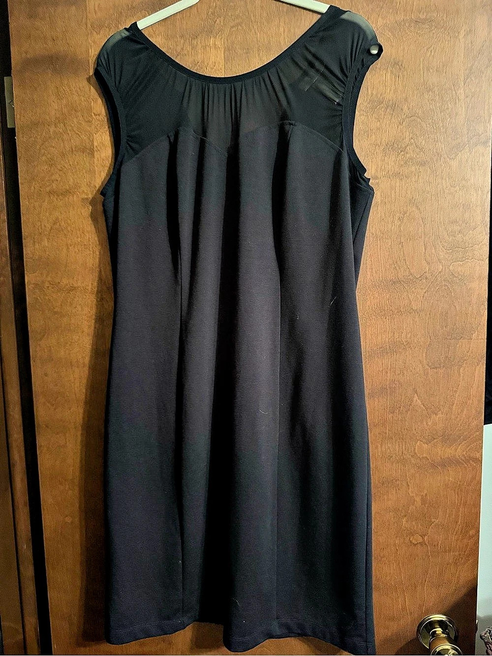 Miss Tina Sleeveless Dress in Black Like New